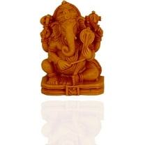 Lord Ganesha Statue Car Dashboard | Hindu Idol God Ganesh ative Sculpture Ganpati Car 2.5 inch