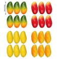 thumbnail image 3 of 6Pcs Mangoes Decors Set Artificial Fruit Realistic Mangos Replicas for Culinary Display and Interior Designs Accent, 3 of 8