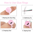 thumbnail image 2 of New Arrivals Glue Rings for Eyelash Extension,400PCS Lash Ring, 2 of 6