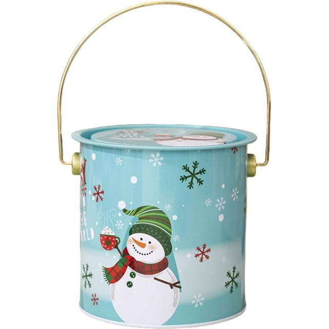 Meitianfacai Christmas Vintage Cookies Jar Cookiess Jars For Kitchen Counter Airtight Jar Cookies Containers Cookies Tin With Lids For Gift Giving Large Cookies