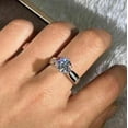 thumbnail image 3 of 2Ct Round Cut Lab Created Diamond Solitaire Engagement Ring 14k White Gold Plated Sterling Silver, 3 of 3