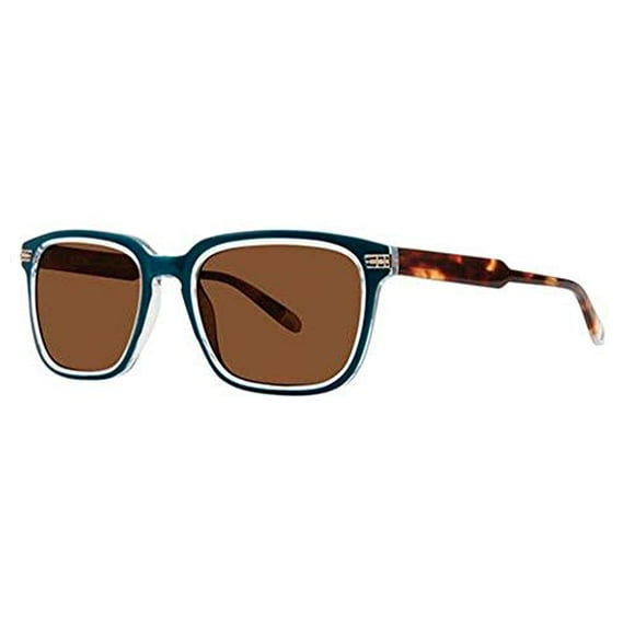 Original Penguin Menss The Suspender 2.0 Faded Denim Polarized Sunglasses