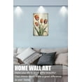 thumbnail image 2 of Retro Vintage Garden Tulip Wall Art, Flower Aluminum Sign 5.5x8 Inches, Antique Wall Plaque Retro Art Decoration for Home Club Cabin Garage Store Bar Cafe Farm, 2 of 6