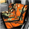 thumbnail image 3 of Yuyamidu Camo Hunting Car Seat Cover with Steering Wheel Cover Seat Belt Covers Orange Wood Arm Rest Cushion Auto Head Rest Covers Keychain Cup Coasters, 14 Pack, 3 of 7