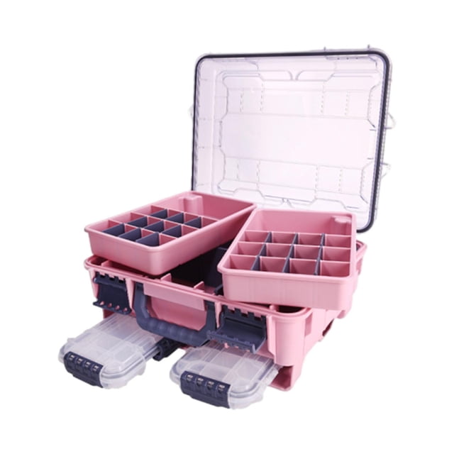 Caja de aparejos de pesca Strade Fareast Limited Estuche para anzuelos de pesca Rosa