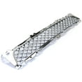 thumbnail image 3 of Front Bumper Grille Compatible with JAGUAR XJ 2011-2015 Center Chrome, 3 of 5