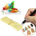 thumbnail image 2 of 6-color memo pad message card mini hand-painted card with buckle, 2 of 9