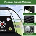 thumbnail image 5 of Golf Practice Net 10x7ft with Mat, 11 Tees & 9 Balls - Indoor Outdoor Hitting Training Net for Backyard Driving, Perfect Golf Gift for Men, 5 of 8