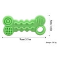 thumbnail image 2 of Rubber Dog Bone Toy Interactive Teeth Cleaning Puppy Bone Toy Dog Chew Toy, 2 of 10