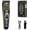 Blue, variant on HIENA PRO Beard Trimmer for Men - Electric USB-C Rechargeable Hair Clipper with LED Display & Cordless Design, Precision Grooming for Mustache, Beard & Facial Hair (Gold)