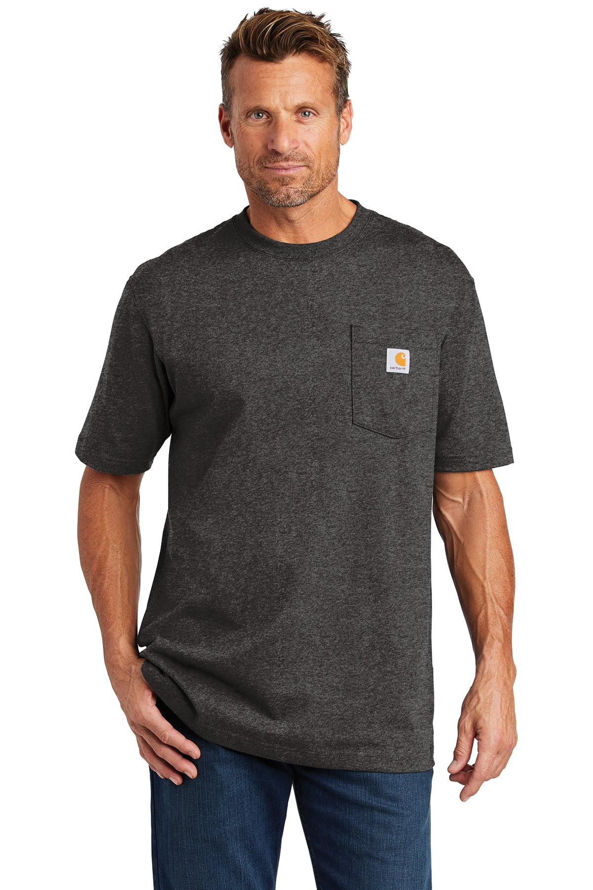 Heavyweight Short Sleeve Pocket Logo 