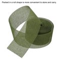 thumbnail image 3 of Unique Bargains 2 Inch x 11 Yards Jute Crafts Party Wrapping Decoration Burlap Fabric Ribbon Dark Green, 3 of 6
