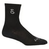 SockGuy Wool Tall Socks 6 inch Black Small Medium TurboWool Blend Unisex