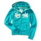 thumbnail image 2 of Sudadera con capucha y Cremallera completa Aeropostale Aero 87 para mujer verde XS, 2 of 2