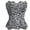 Z1 OTHER, variant on HCYSFG Cheetah Print Corsets For Women Leopard Print Bustiers Sweetheart Neck Sleeveless Lace Trim Corset Fit Shapewear