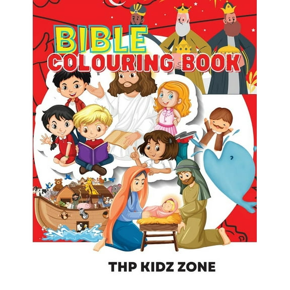 Bible Colouring Book, (Paperback)