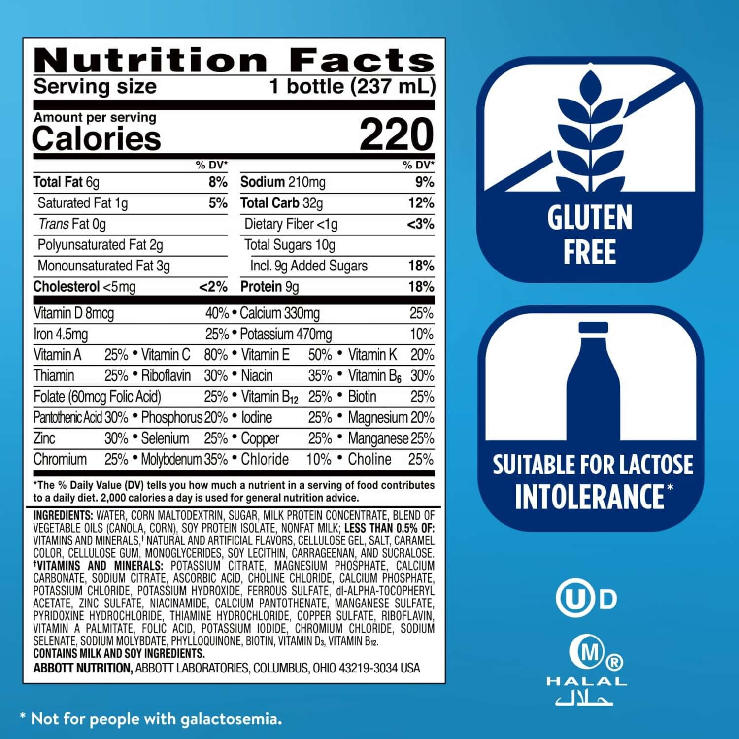 Ensure Original Meal Replacement Nutrition Shake, Banana Nut, 8 fl oz, 6 Count