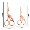 thumbnail image 2 of Embroidery Scissors, Stork Scissors for Sewing, Craft, Art Work & Everyday Use, Stainless Steel, 2Pcs, 2 of 6