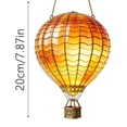 thumbnail image 3 of Win s Way Hot Air Balloon Acrylic Ornament Colorful Window Hanging Decor Indoor Outdoor Garden Patio Decoration Everyday Decor for All Holidays, 3 of 4