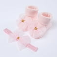 thumbnail image 6 of Cathalem Baby Girl Newborn Socks Newborn Baby-girls Socks and Infant Toddler Ankle Socks (Pink,0 Months), 6 of 6