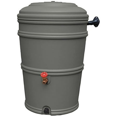 EarthMinded RainStation 50 gal. Rain Barrel with Diverter System