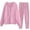 Pink, variant on THDHVS Sweatsuits Women 2 Piece Outfit,Lounge Sets for Women,Women'S Solid Color Casual Crew-Neck Long-Sleeved Zipper Sweatshirt Tops and Trousers Tight-Waist Hoodie Suit Pink L