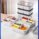 thumbnail image 1 of Caja de almacenamiento de refrigerador de clasificación, subequipo de carne congelada de vegetales, caja de vegetales, caja de conservación de alimentos frescos, caja de congelador, horno microondas, 1 of 5