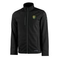 thumbnail image 2 of Men's Cutter & Buck  Black Southeastern Louisiana Lions Evoke Eco Softshell Recycled Full-Zip Jacket, 2 of 3