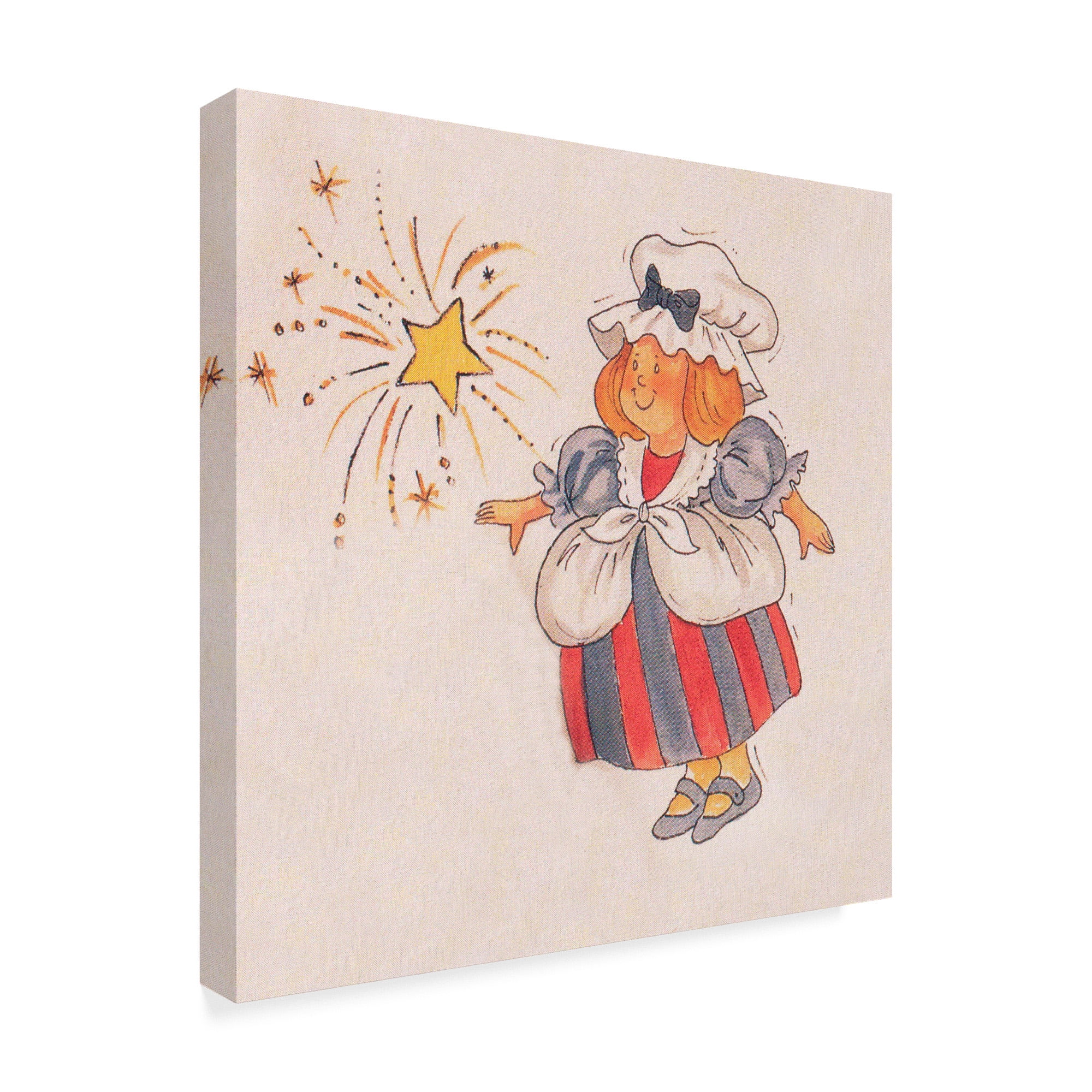Trademark Fine Art 'Catching Stars' Canvas Art by Beverly Johnston