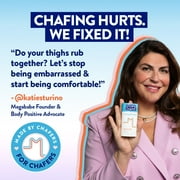 Megababe Thigh Rescue Anti-Chafe Stick, Prevents Skin Chafe & Irritation, 2.12 oz