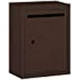 thumbnail image 2 of Salsbury Industries 2240ZU Standard Surface Mounted Letter Box with USPS Access, Bronze, 2 of 4