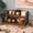 brown2, variant on Solid Wood Cosmetics Storage Rack Multifunctional Organizer Desktop Cup Sample Storage Box Multi-layer Wooden Retro Storage Rack