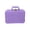 Purple, variant on Plastic Rattan Handheld Storage Box – Purple Picnic & Easter Basket for Organizing, Travel, and Outdoor Activities