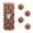 Beige, variant on Every Day is Christmas Velvet 50ct 57cm/2.24" Christmas Ornaments, Shatterproof Christmas Tree Ornament Set, Flocking Ball Decorations (Velvet Cool Grey)