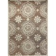 thumbnail image 1 of LR Resources RUGSA99474MLT5070 Tapis Rectangle Médaillon - Multi Couleur & Crème, 1 of 1