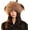 Light Brown, variant on Funny Sheep Ears Fuzzy Beanie Hat for Women Faux Fur Warm Skull Cap Y2K Fashion Windproof Winter Hat Headwear 2025