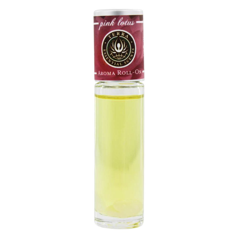 Terra Essential Scents Aromatherapy RollOn Pink Lotus 0.3 fl. oz