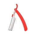 thumbnail image 1 of Riwcyla Rasage Razor pour Toilettage de Barbe Rasoirs Droits Pliants Sourcils Razor Outil de Rasage Couleur Aléatoire, Parfait pour une Utilisation Quotidienne, les Activités de Plein Air, les Voyages et les occasions Décontractées, 1 of 6