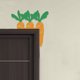 thumbnail image 3 of Adornos de esquina para puertas con conejito de Pascua y huevos Artesanía de madera hecha a mano para marcos de puertas festivos, 3 of 3