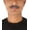 Grey, variant on HPO Men's Human Brown Facial Hair Mustache | Multiple Color Options