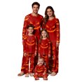 thumbnail image 6 of NIEWTR Family Halloween Pajamas Matching Sets, Cozy Jack-O'-Lantern & Ghost Loungewear for Couples Women and Men, 6 of 9