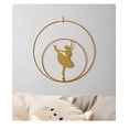 thumbnail image 5 of Nvzi Metal Wall Art Decor for Living Room, Home Decor Living Room Wall Decor, Silhouette Wall Art(Black), 5 of 5