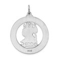 thumbnail image 4 of FJC Finejewelers Sterling Silver Saint Christopher Medal Pendant Necklace - Chain Included, 4 of 4