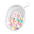 thumbnail image 4 of Bolsa de exhibición de muñecas transparente Estuche de exhibición de figuras Cierre de cremallera, Estuche de cremallera transparente Bolsa de , Bolsa con llavero, 4 of 8