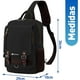 thumbnail image 3 of Mochila Cruzada Bluelander Impermeable. Negro, 3 of 5
