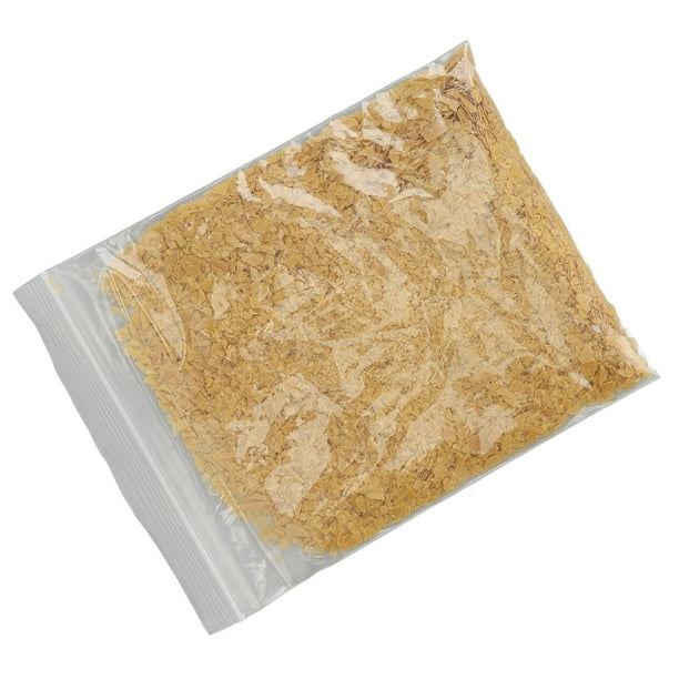 Escamas de Cera de Carnauba Orgánica, Cera Hidratante y Tratante de Heridas para Depilación, Cuidado de Muebles, Mantenimiento de Vehículos