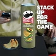 thumbnail image 4 of Pringles Medium Spicy Guacamole Potato Crisps 5.5 oz Cans, 3 Pack | Bold Guacamole Flavor Snack Chips, 4 of 6