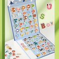 thumbnail image 2 of Wooden Word Puzzle Game Children 26 English Letters Spelling Practice Early Education Cognitive Educational Toys Parent-child Interactive Early Educat, 2 of 4