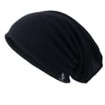 thumbnail image 1 of Gorro holgado Ruphedy B301 Summer Thin Hollow negro, 1 of 6