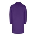 thumbnail image 6 of Breezora Women's Fall Winter Long Wool Blend Coat Loose Fit Notched Collar Timeless Versatile Style XL Size Purple, 6 of 6